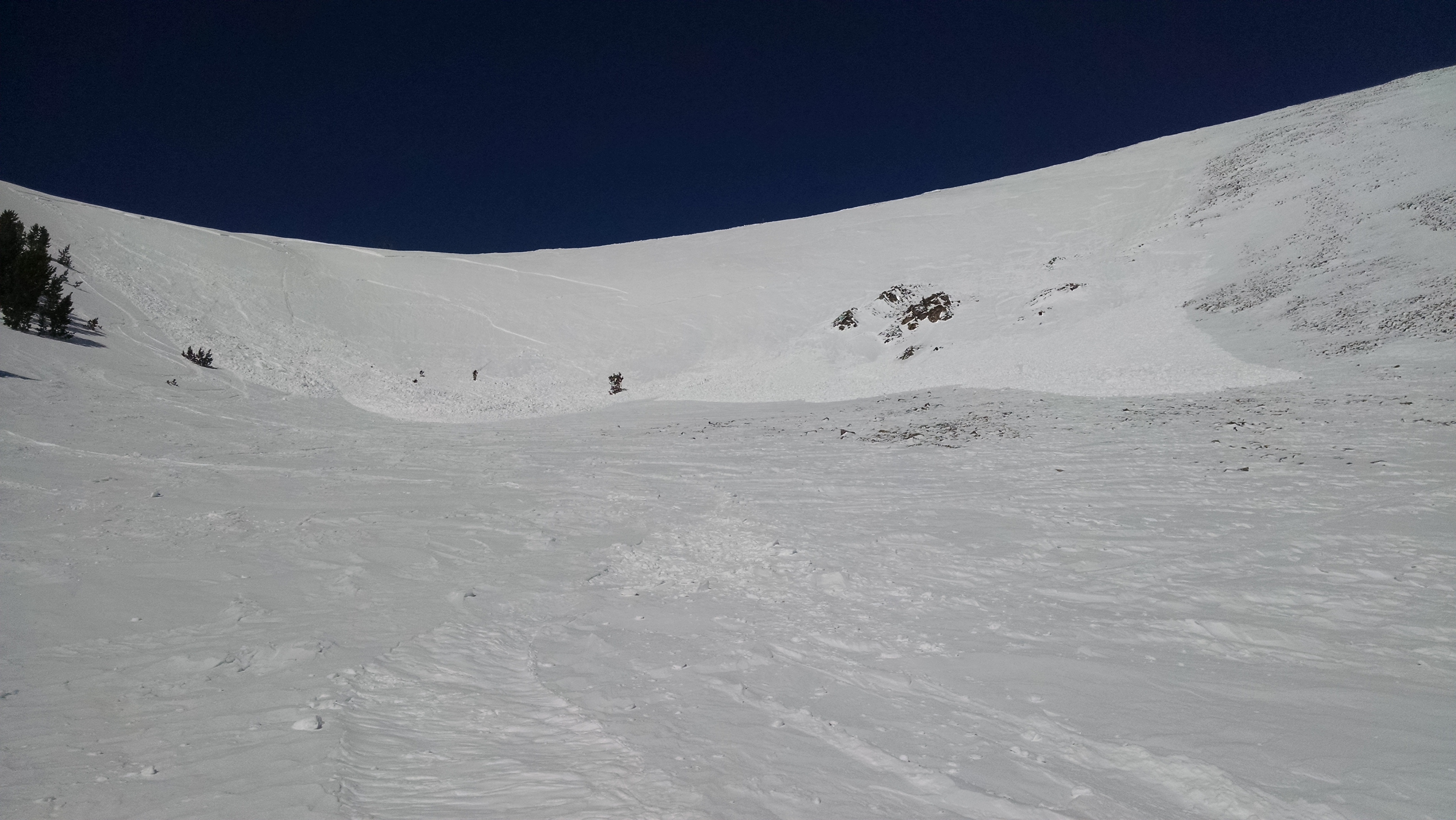 Wyoming Bowl Avalanche near Big Sky Gallatin National Forest